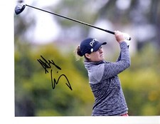 Ally Ewing LPGA star hand signed autographed 8x10 golf photo Mississippi State c