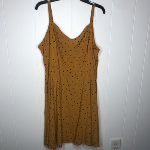 yellow polka dot dress old navy