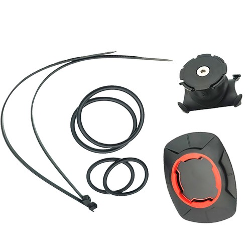 Cell Phone Mount Holder GPS Motorcycle MTB Bike Bicycle Bracket W/ Rubber Band