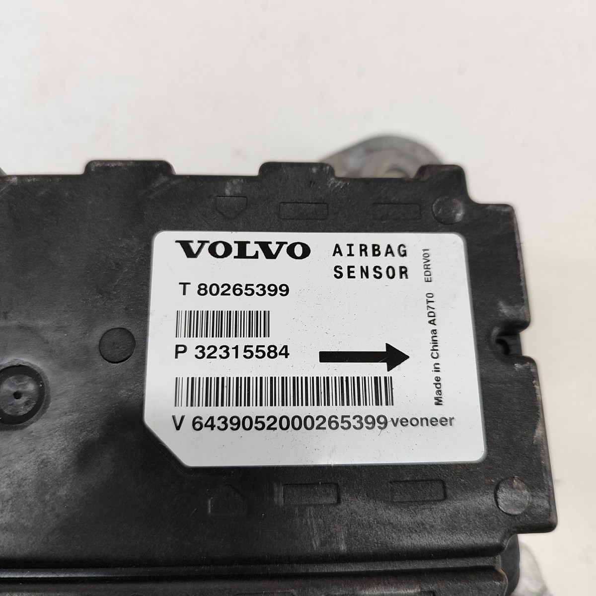 Volvo S90 T8 SRS Taschensteuermodul ECU 32315584 2021 27795672 | eBay