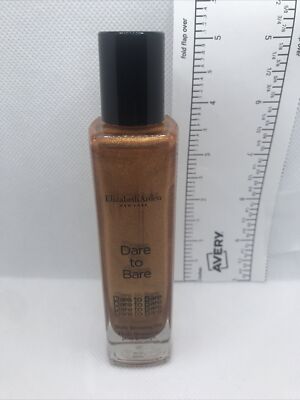NEW W/OUT BOX ELIZABETH ARDEN DARE TO BARE BODY BRONZING OIL, BRONZED 01