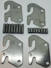 Steel Bedfast Kit 4 Steel Bed Rail Fasteners Pins hook frame stamping hanger lon