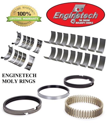 Chevrolet GENIII LS 4.8 5.3 5.7 6.0 99-03 Enginetech Rod Main - Cam Bearing Set - Foto 5