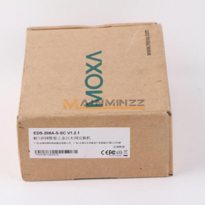 ONE new MOXA EDS-208A-S-SC Industrial Ethernet switch