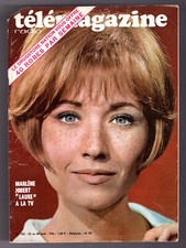 ►Télé Magazine 722 -1969 MARLÈNE JOBERT_LES CHARLOTS_ANNIE PHILIPPE_MARTY_DRAMEN