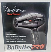 BaByliss Pro Bambino 5510 Nano Titanium 1000 Watt Hair Dryer NEW