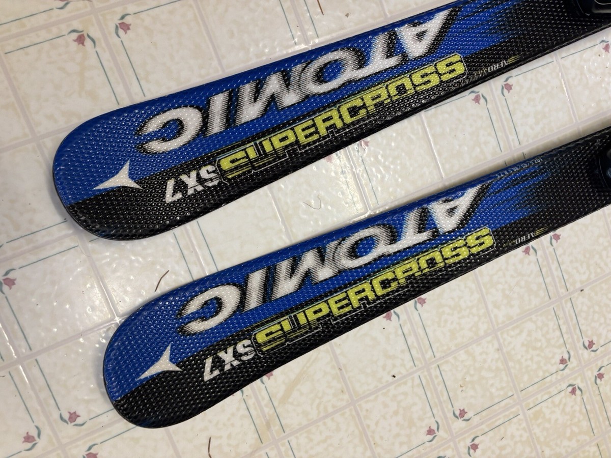 ATOMIC SUPERCROSS SX 110cm Youth Skis w Marker 4.5 Adjustable