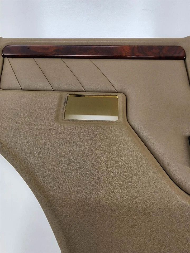 Land Rover Discovery 1996 1997 1998 lado del conductor izquierdo puerta trasera panel de moldura beige Foto 4 de 4