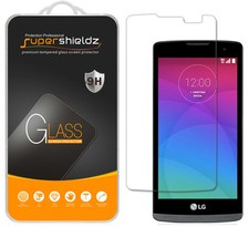 Protector de pantalla de vidrio templado Supershieldz protector protector para LG Leon LTE
