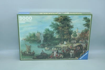 🧩 NEU: Landungsplatz Brueghel Puzzle Ravensburger 3000 Teile jigsaw🧩 - Bild 1 von 4