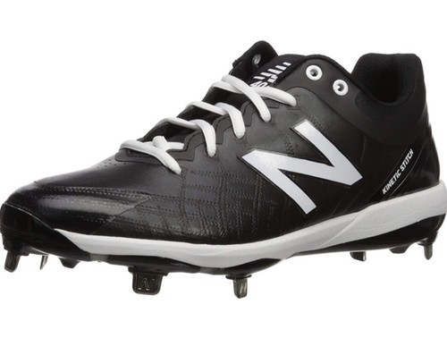 4040v5 Metal Baseball Cleats Black 