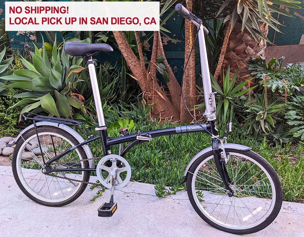 Folding bike single sale speed