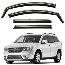 Sun Rain Visors Wind Rain Guards for 2009-2020 Dodge Journey