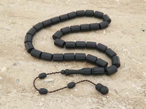 German fiber 33 beads Tasbih, Islamic Prayer Beads, Misbaha, Rosary 404017 - Picture 2 of 5