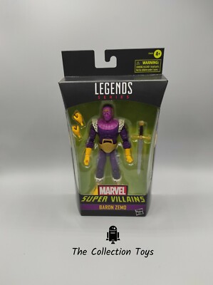 Marvel Legends Super Villains Baron Zemo Exclusive 