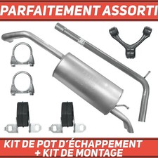 Pot d'échappement Skoda FABIA
