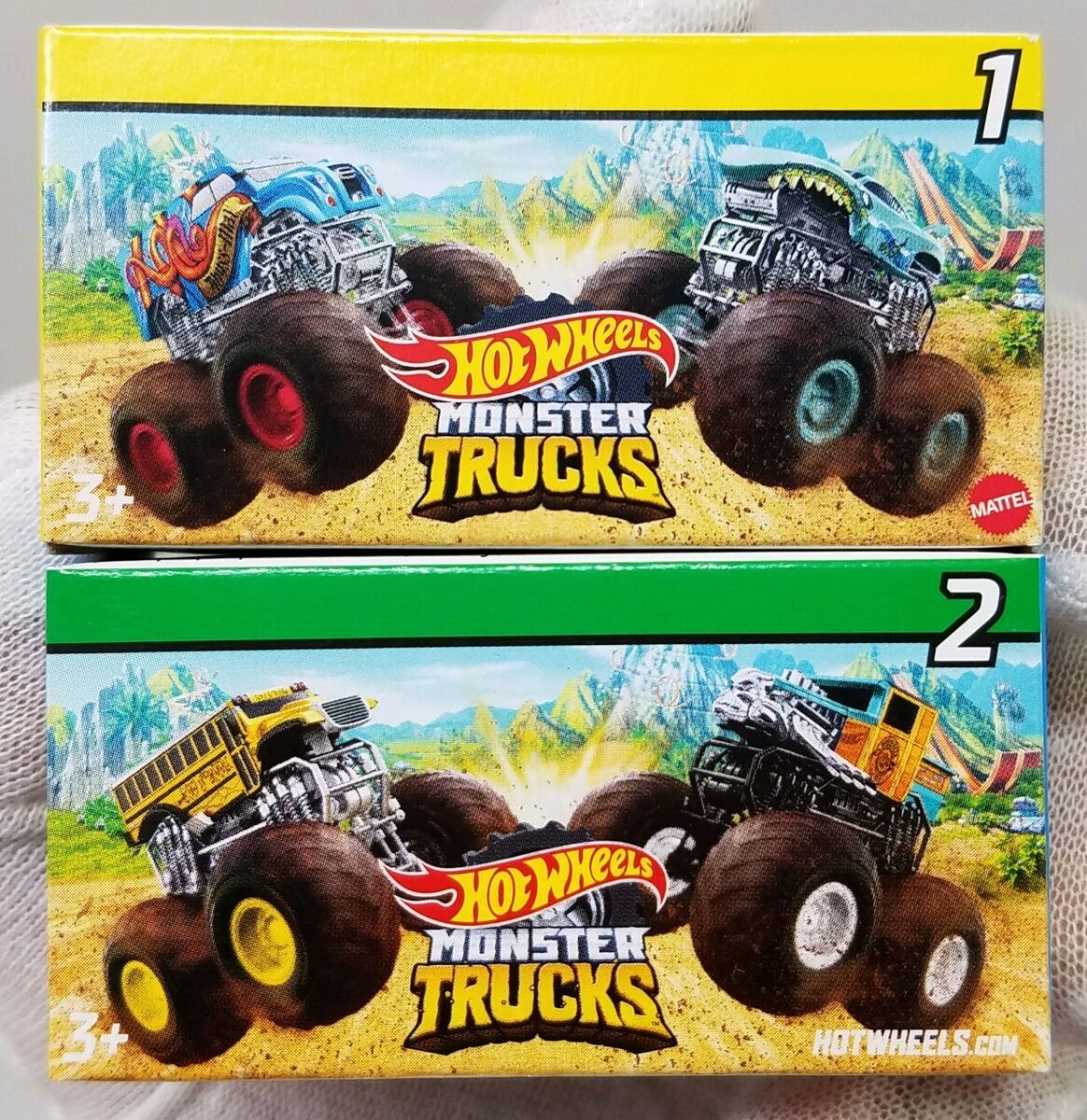 Hot Wheels Monster Trucks 2 Mystery Truck 1 Ea