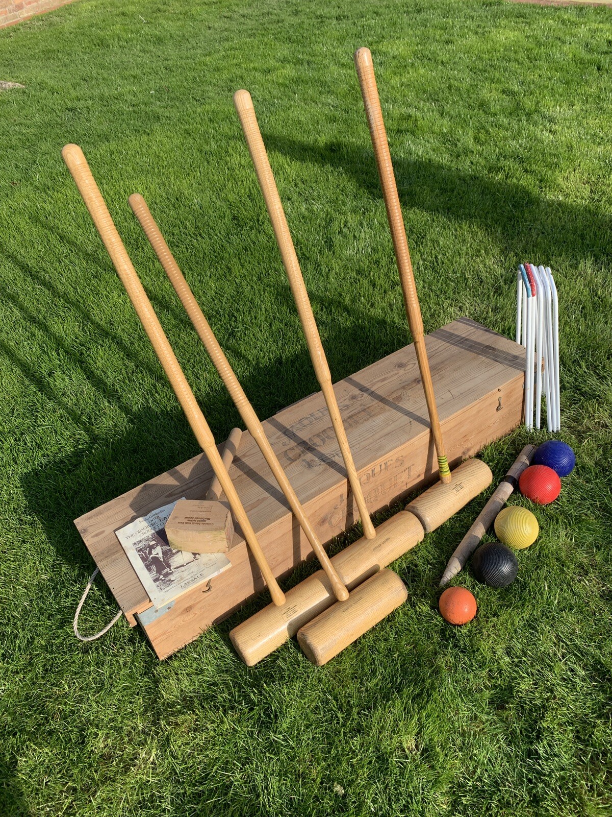 Croquet Set Original Jaques eBay