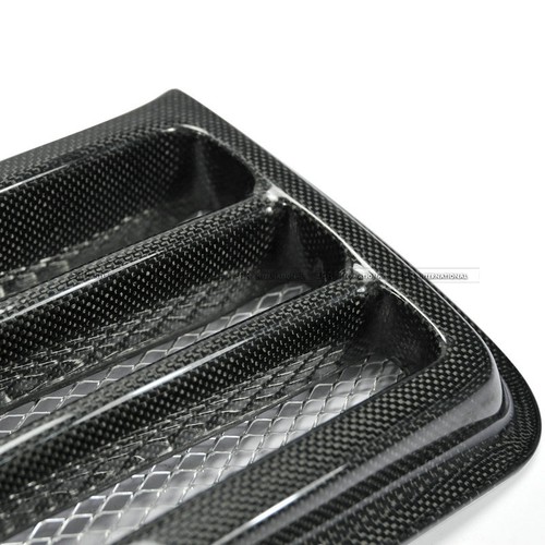 Parachoques trasero estilo CS para Nissan R35 GTR 08-11 conductos de aire de ventilación fibra de carbono 2 un. - Imagen 6 de 12