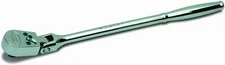 1/4-Inch Drive, Flex Head Ratchet, Chrome Finish,36 Teeth, Williams M-52EHFA
