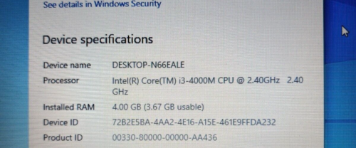 HP ProBook 450 G1 Intel i3-4000M 2.4GHz 4 GB 500GB HDD WiFi Fresh Windows 10 - Picture 6 of 8
