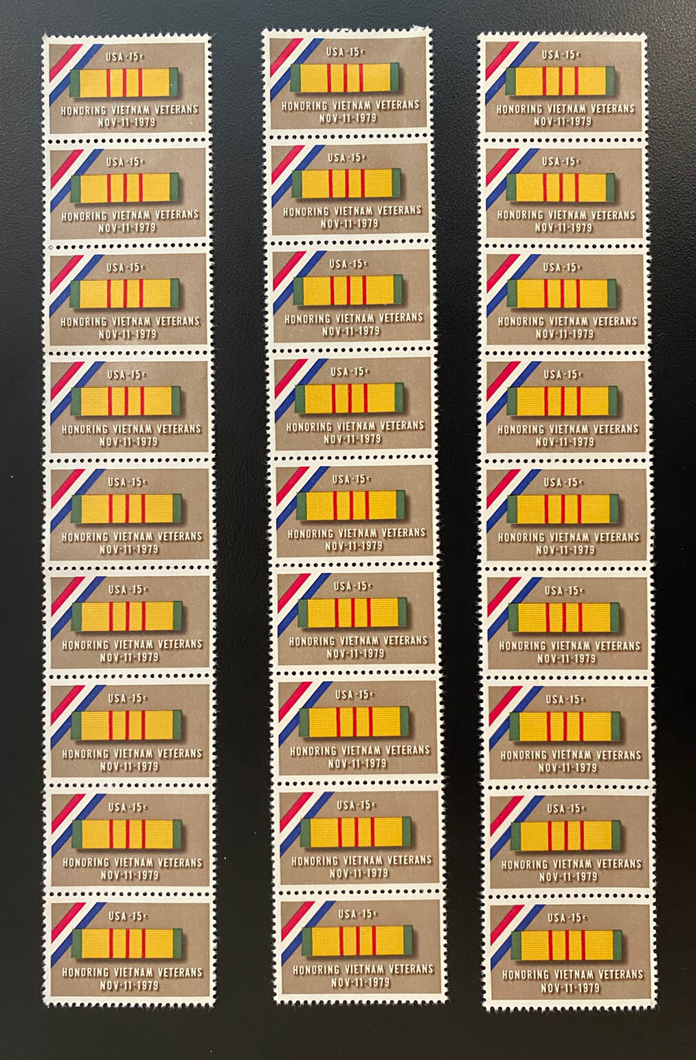 1979 USPS 1802 Honoring Vietnam Veterans Nov111979. 27 Stamps X 15c. MNH eBay