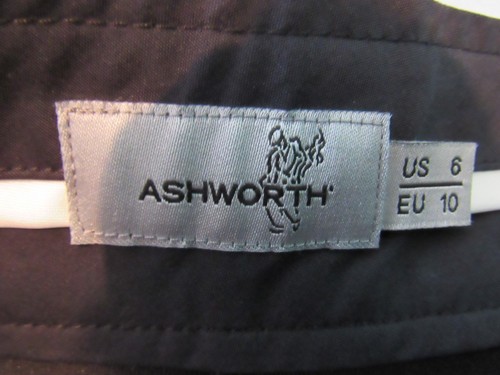 ASHWORTH WOMENS BLACK GOLF SKORT SIZE US 6 EU 10 NEW WITH TAG - Picture 6 of 6