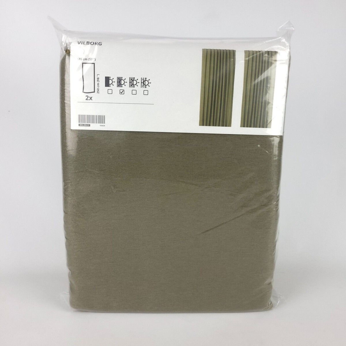 Ikea VILBORG Room darkening curtains 57x98 Ikea VILBORG Room darkening curtains 57x98