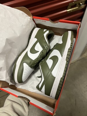 Size 6/4.5Y - Nike Dunk Low Medium Olive W
