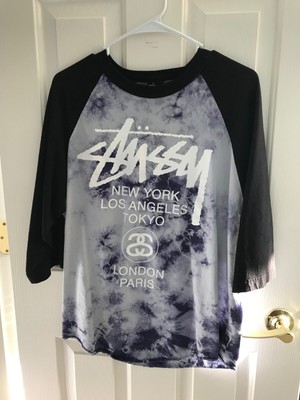 tie dye raglan tee