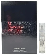 Viktor & Rolf Spicebomb Dark Leather Men 0.04oz Eau de Parfum Vial Spray NEW