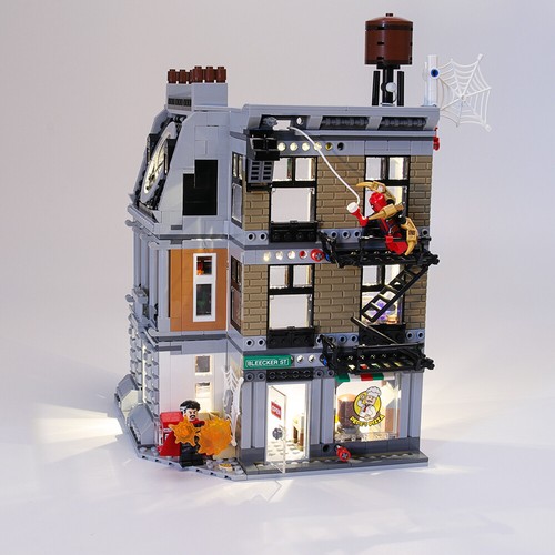 Led Light Kit For 76108 LEGOs Avengers Sanctum Sanctorum Showdown - Picture 4 of 10