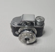 Vintage TOYOCA Japan Miniature Spy Camera /w Leather Case Untested