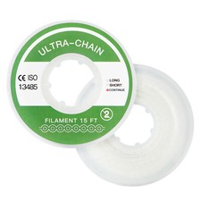 JMU Dental Orthodontic Elastic Power Chain for Brace, Long/Short/Continuous 15ft