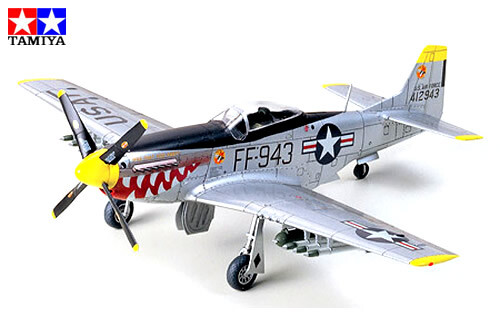 North American F-51D Mustang Korean War 1:72 TA60754 - tamiya modellismo