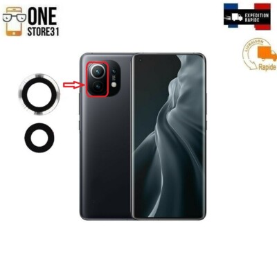 Verre Vitre Lentille Camera Appareil Photo+Sticker Pour Xiaomi Mi 10