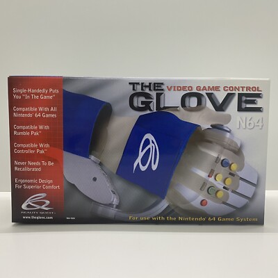 N64 Controller N64 Power Glove Glove Box Nintendo Glove Controller