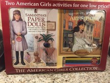 The American Girls Collection Samantha's Paper Dolls Art Studio