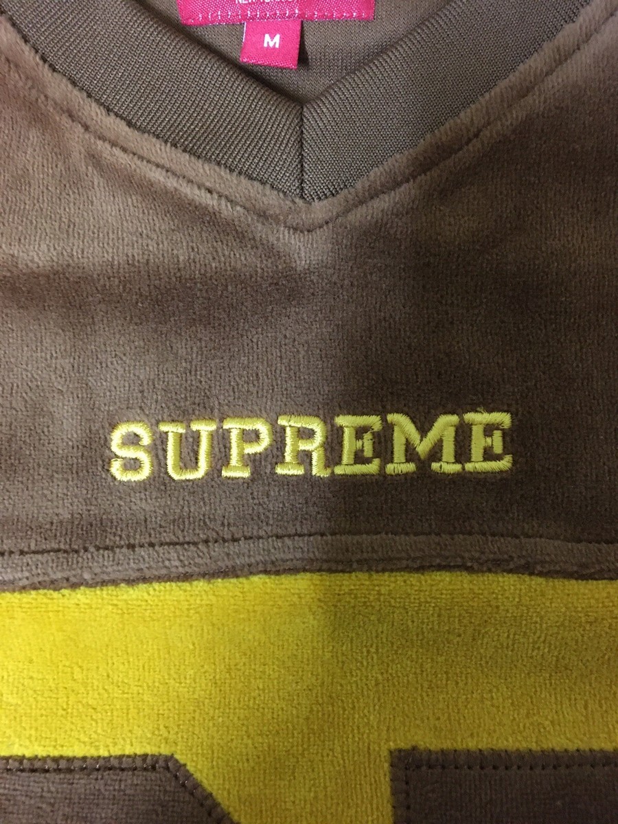 supreme velour jersey