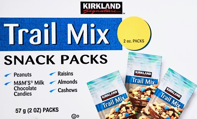 Kirkland Signature Trail Mix Snack Packs Individually Sealed, 2 Ounce Packs