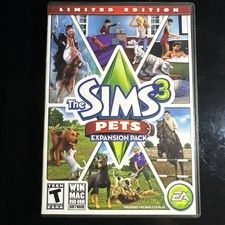 The Sims 3 Pets Expansion Pack PC Mac DVD-ROM