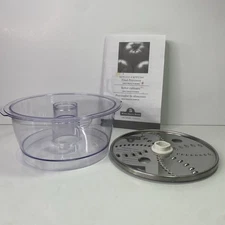KitchenAid Food Processor Work Bowl 4C & Shred Disc Instructions KFP1333 KFP1344