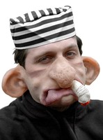 Kalle SträFling Maske - Halloween Fasching KostüM - Eine Alberne Maske FüR