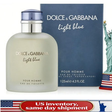 Light Blue for Men EDT Gift Spray 4.2oz / 125...