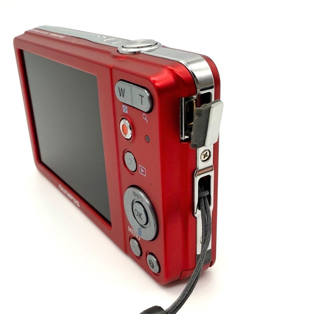 【値下げ中】OLYMPUS コンパクトデジタルカメラ VG-120 レッド Olympus VG-120 14.0MP 5x Zoom Red Compact Digital Camera