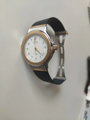 Belle Hublot Herrenuhr Stahl und Gold MDM Genf Automatik