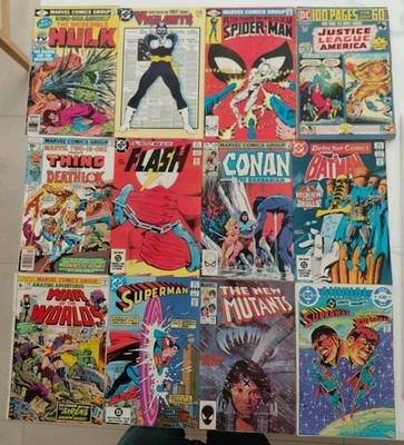 52 MARVEL & DC BRONZE AGE COMIC BOOKS SEE FULL DESCRIPTION & ALL PHOTOS FREE P&P