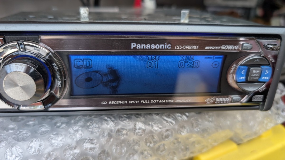 panasonic CQ-DF903U car radio with Bluetooth Adapter Aux