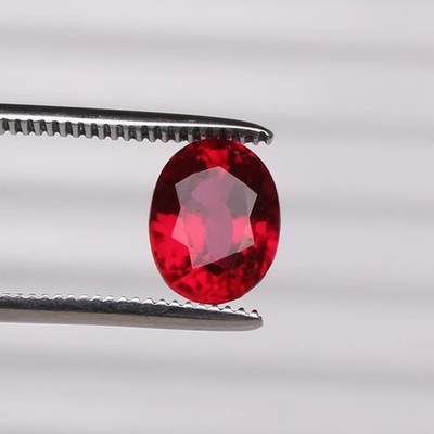 Red Ruby Blood 6,40 Ct. Ovalschliff Mosambik erstaunlicher kostbarer loser Ed...