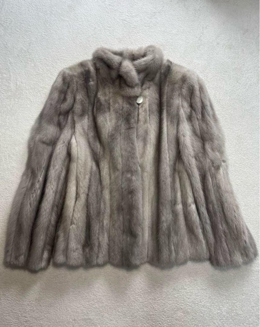 EMBA Sapphire Mink Fur Coat Half-Length M Size Equivalent | eBay EMBA Sapphire Mink Fur Coat Half-Length M Size Equivalent | eBay